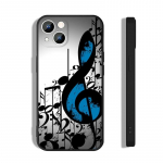 Noot Muusikaline Treble Clef telefoni&uuml;mbris iphone 14 11 12 Pro 8 7Plus SE 2020 X Pro 14 MAX 12 13 MINI XR XS pehmete telefonikaante jaoks iphone XR