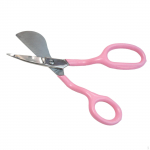 7 inch Applique Duckbill Scissors Shears Heavy Duty Metal Craft for Embroidery Fabric