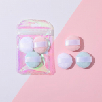 3/4/6 tk Mini Finger Puff Detail Makeup Sponge Face Foundation Concealer Blending Kosmeetika Aksessuaarid Meigit&ouml;&ouml;riistad S&otilde;rmepuhv