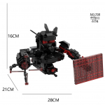 Ehitusplokk Titan Clock Man 2.0 Operaator Speakerman Drill Man Bricks Model