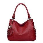 Naiste pehmest PU-nahast k&auml;ekotid Naiste k&auml;ekotid Disainer Crossbody kott Naistele &Uuml;lemise k&auml;epidemega kotid Tote &Otilde;lakotid Bolsos mujer (30cm<Max Length<50cm) brown