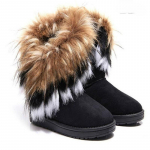 Talvised naiste vabaaja mugavad lumesaapad poolsaapad soojad puuvillased naiste kingad 36 sinine