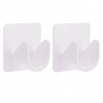 2 tk kardinapuu hoidik, puurimata seinaliim, suurep&auml;rane kleepuvus, libisemisvastane, suure kandev&otilde;imega vannituba 2pcs valge