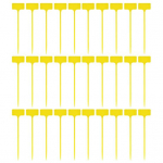 30 tk T-kujulised plastist veekindlad taimesildid, millele on lihtne kirjutada, aed kollane