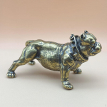 Messingist buldogi kuju vaskskulptuur &Otilde;rn dekoratiivne kaasaskantav loominguline kingitus tee lemmiklooma kujuke