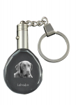 Labrador Retriever - pendant with a photo of a dog, crystal key ring in a gift box, a unique gift by Art-Dog