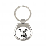 Azawakh, Tuareg Sloughi - keychain with a dog, keychain with a print, personalized pendant from the Art-Dog brand