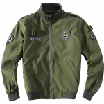 Uus Military Air Force One Flight &uuml;likond, &otilde;huke kevad- ja s&uuml;gisene meeste jope, trendikas suur M