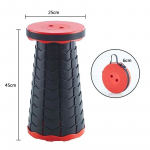 Kuum kaasaskantav kokkupandav teleskooptool Kerge plastikust metroo j&auml;rjekorratool ja v&auml;lik&auml;mping, kalap&uuml;&uuml;k kandekotiga