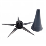 Kaasaskantav klarnetialuse hoidik Kokkupandav 5 jalaga statiivi puhkpillitarvik