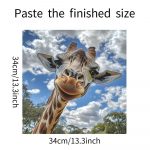 Sinine taevas Valge pilve kaelkirjak n&otilde;udepesumasina ahjukaunistus Kaunistavad kleebised isekleepuvad 34*34cm/fun-f338