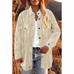 DAFIFY Naiste mood vabaaja &uuml;hev&auml;rviline printimine s&uuml;gistalv pikkade varrukatega POLO kaelusega jakid ja mantlid S