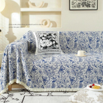 Ruuduline tekk Nordic Ins Wind Summer universaalsetele vooditele diivanvoodi dekoratiivne boheemlaslik diivanikate visketekk piknikule tutiga 180x130cm