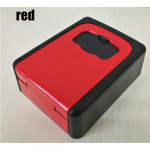 V&auml;liseinale kinnitatav luku- ja veekindla kattega seif v&otilde;tmekast Kodu/auto/v&otilde;tmed punane