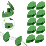 10 tk aia n&auml;htamatu taime seina ronimisfiksaator viinapuu tugi fikseeritud pandlaga leheklambriga veoj&otilde;u tugi aiat&ouml;&ouml;riistad 10pcs roheline