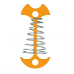 Teleskoopvedru kalaluust nael alumiiniumisulamist telk naelte matkatahvliga reisitelk punane