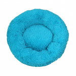40-80cm &Uuml;mmargune Lemmiklooma Voodi Suurele Koeravoodi Super Pehme Kassivoodi Pika Pl&uuml;&uuml;siga Koeramaja Keskmisele Koeramajale Talvine Soe Magamisvoodi Diameter 80CM s&auml;rav sinine v&auml;rv