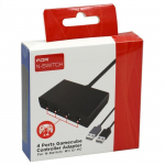 IPega Adaptateur GC Gamepad pour contr&ocirc;leur GameCube 4 ports pour Wii U / Switch / PC USB