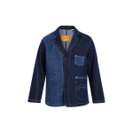 Levis SS22 V&auml;rviline Lahtine Denim Jakk Meeste Jakk Sinine A1100-0000 S