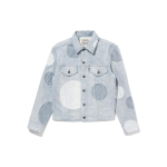 Levis N&ouml;&ouml;biga Klapiga Rinnatasku Vintage Denim Jakk Naiste jakid Hele-Indigo A0324-0008 XS white