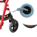 Wheelchair Front Wheel 8 inch Wear Resistant Manual Accessories no Front Fork