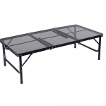 K&auml;mpingu kokkuklapitav laud Kaasaskantav kolmekordne v&auml;lilaud Reguleeritava k&otilde;rgusega Kokkupandav laud Folding Table