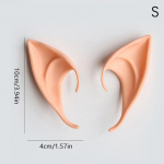 1 paar haldjaingli p&auml;kapiku k&otilde;rvad Halloweeni cosplay kost&uuml;&uuml;mi aksessuaarid maskeraadi peokaunistustarbed rekvisiidid lastele m&auml;nguasjad 4*12cm