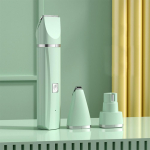 Lemmikloomade elektrilised t&otilde;ukl&otilde;ikurid Jalakarva trimmer Professionaalsed hooldusvahendid Koera kassi k&uuml;&uuml;niste pedik&uuml;&uuml;r Artefakt Laetav pardel 3 in 1 roheline