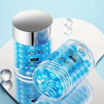 Golden Eye Cream H&uuml;aluroonhappega silma&uuml;mbruskreem Niisutav kortsudevastane ja vananemisvastane silma&uuml;mbruskreem 60g sinine