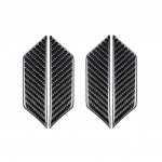 Cadillac XT5 2016-2019 jaoks Autokleebised S&uuml;sinikkiust Auto Uksek&auml;epideme Kauss Sisekate 4 tk Autostiili tarvikud must