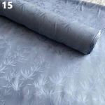 50*114cm Hiina stiilis luksuslik mooruspuusiidist kangas retro bambuslehe mustriga kangas iidse Hanfu kost&uuml;&uuml;mi Cheongsami r&otilde;ivas 50X114cm