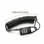 Jalgrattalukk Jalgrattakiivrid Vargusvastased Elastsuslukud Kombineeritud parool Maanteeratta terastrosslukk