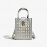 Uued V&auml;ikesed Ruudukujulised Kotid Naiste &Otilde;lakotid Mood H&otilde;bedased Mobiiltelefonikotid Vabaaja Trend Tekstuur Ni&scaron;&scaron; Arenenud Ristkehakotid