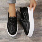 Madalad kingad Tossud Platvormkingad Naistele 2024 Daamide Vabaaja Libisevad Ruudulised Mokassiinid Suur Suurus 43 Vulkaniseeritud Kingad Zapatillas Mujer 36 must