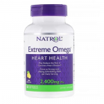 Natrol- Extreme Omega, Sidrun, 2400 mg, 60 pehmet kapslit