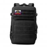 Kott + takjakindel matkaseljakott veekindel v&auml;lisport reisimine j&otilde;usaal Matkamine matkamine ronimine jalgrattaga &otilde;lakott Molle pakk must