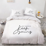 T&auml;hega tekikott komplekt King Size Must Inspiratsiooniga S&otilde;nad &Uuml;heinimesevoodi komplekt Queen Krooni Muster Mikrokiudtekikoti kate T&uuml;drukutele 150x200cm 3pcs