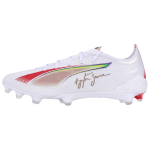 Ayrton Senna Instituut x Puma Ultra 5 Ultimate FG Otsi oma t&otilde;de Unisex tossud Valge Kuld Punane 107829-01 40.5 gray