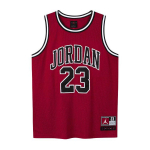 Jordan NBA Laste Letter Mustriga Tr&uuml;kitud Hingav V&otilde;rkkorvpalli S&auml;rk Laste s&auml;rk Punane DO1968-687 S