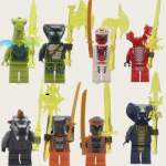 Film Action Madu Basilisk Kilpkonnad Minifiguurid relvaga Ehitusklotsid Plokid Minikujukesed Nukud Klotsid Lastele M&auml;nguasjad