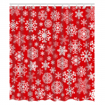 Du&scaron;ikardinad Vannitoa kardinad J&otilde;ulutr&uuml;kiga disainitud vannikardinad vannitoa sisekujunduseks koos konksudega vanni kaunistamiseks 180x180cm