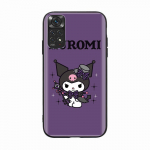 H-20 Kuromi must diivani&uuml;mbris iPhone'ile 16 15 Plus 14 13 Mini 12 11 Pro 8 6 6S SE 5 XR XS Max Realme C30 C33 C32 9I VIVO V29 V27 V23 Y36 Samsung J7 Prime p&otilde;drapruun