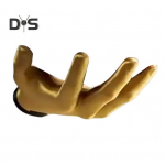 Seinale kinnitatav jalgpalli pallihoidja Lihtne paigaldada mitmeotstarbeline k&auml;sitsi kujuline korvpalli jalgpalli v&otilde;rkpalli vitriin kuldne