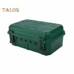 V&auml;liselektrikarp koos kaitsekattega, suure mahutavusega IP54 veekindel laia &uuml;hilduvusega pikendusjuhtme katte hoiukarp khaki