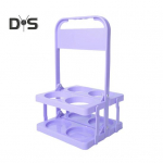 Kaasaskantav joogikandja kokkupandav tassihoidja auto korduvkasutatava topsihoidja k&auml;epidemega kokkupandav joogihoidja kohvi&otilde;lle veini sooda mahla jaoks kollane