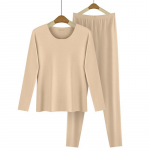 Hubane &otilde;mblusteta sametist naiste termopesukomplekt &ndash; s&uuml;gis/talv. L lilla