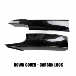 Sobib BMW Tarvikutele 3. seeria F30 F31 F35 M Sport 320i 325i 328i 335i 2012-2019 Udutule katte dekoratiivliist Eesmine Canards Splitter Bo