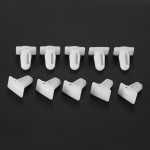 10 tk auto l&auml;vepaku plaadi kinnitusklambrid 51471840960 BMW E30 E32 E34 E36 E38 E39 E46 Z4 E81 E82 E84 E63 E64 E65 jaoks valge