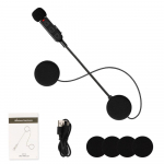 BT30 Bluetooth 5.3 Mootorratta kiiver peakomplekt Moto universaalne kiivriga k&otilde;rvaklapid Stereo juhtmevaba vabak&auml;ek&otilde;ne 250 mAh