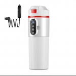 500ml Autok&uuml;tte tops roostevabast terasest kuumutav kruus digitaalse LCD-ekraaniga termokruus kaasaskantav elektriline veekeetja reguleeritava temperatuuriga 500ML